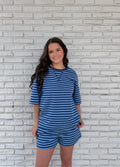 Blue Striped Set