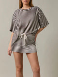 Brown Striped Set