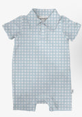 Gingham Polo Romper
