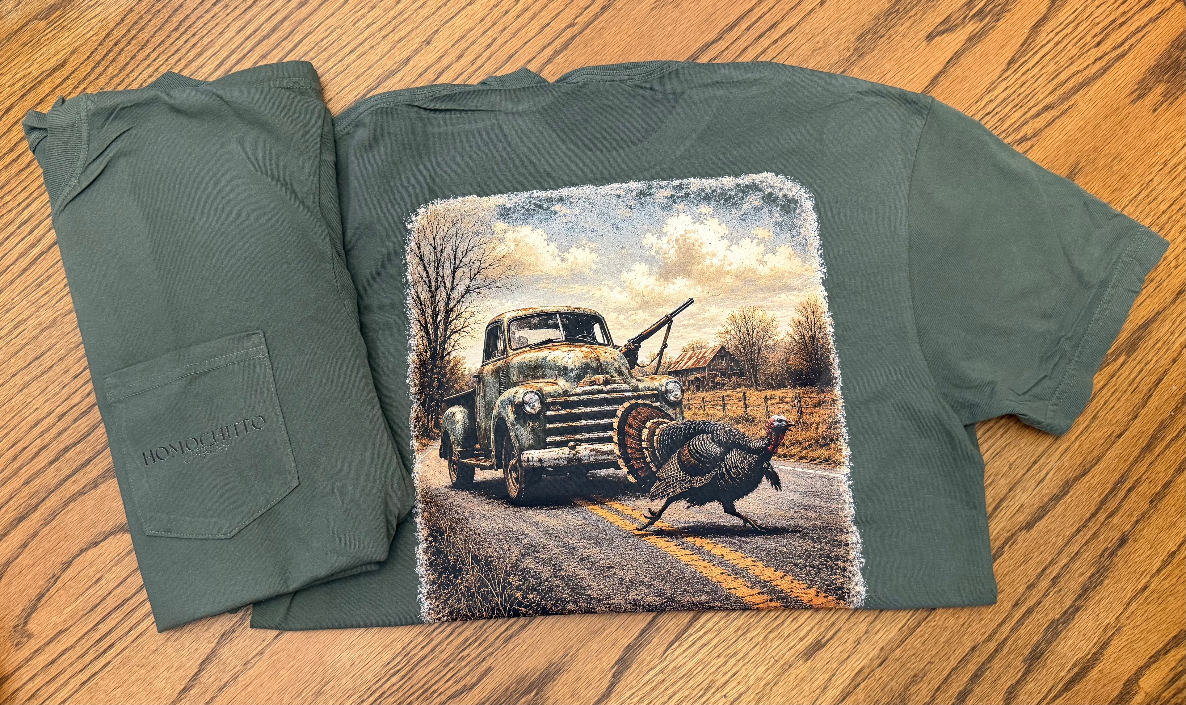Backroad Gobbler Comfort Color Tee