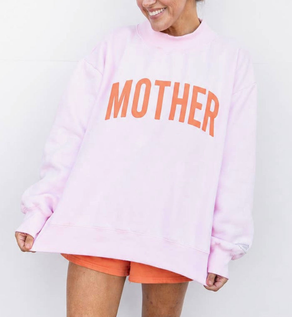 Mother Puff Ink Mock Neck