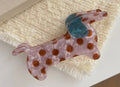 Polka Dot Dog Hair Clip