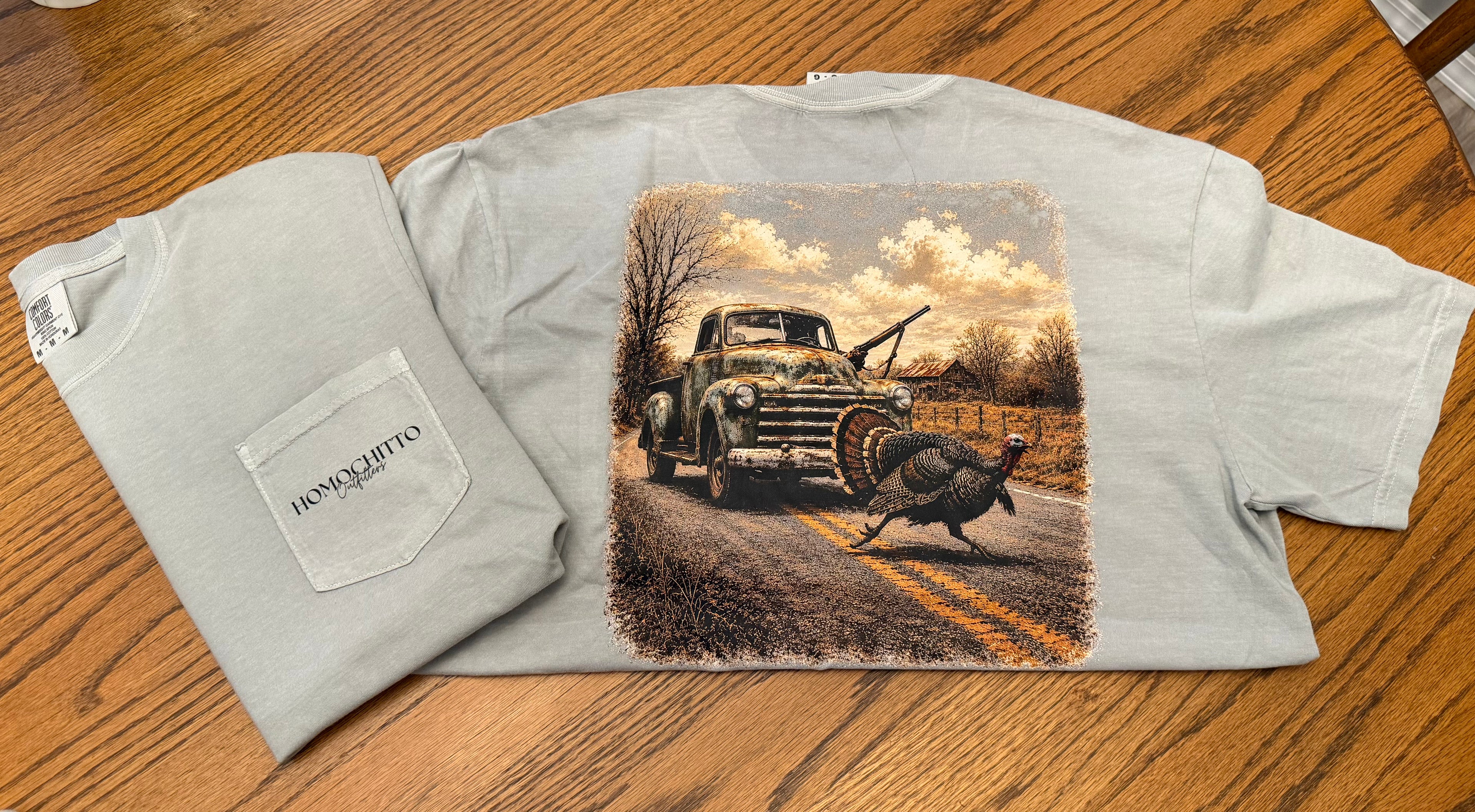 Backroad Gobbler Comfort Color Tee